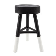 Sagebrook Home Wooden 22`` 2-Tone Stool,  Black