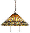 143461 18"W Prairie Delta Pendant Meyda Lighting 