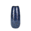 Sagebrook Home Ceramic 13.25`` Cone Vase, Blue