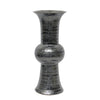 Sagebrook Home Ceramic 15`` Trumpet Vase, Gray
