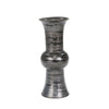 Sagebrook Home Ceramic 12.5`` Trumpet Vase, Gray