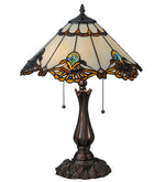 Meyda Lighting 144058 21"H Shell with Jewels Table Lamp