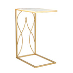 Sagebrook Home Metal / Mirror 25`` C Table,Gold