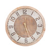 Sagebrook Home Wood / Metal 21`` Industrial Wall Clock, Brown - Wb