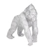 Sagebrook Home 14451-02 10" Polyresin Gorilla, Silver