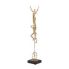 Sagebrook Home Resin 26`` Unicycle Acrobats, Gold
