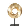 Sagebrook Home 14467 21" Resin Circle Table Top Decor, Gold