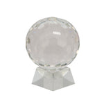 Sagebrook Home 14474-01 7" 01 Crystal Orb On Base