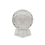 Sagebrook Home Crystal Orb On Base 6``