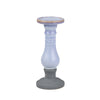 Sagebrook Home 14487-01 11" Ceramic Candle Holder, Blue