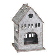 Sagebrook Home Tin 9`` Bird House Lantern