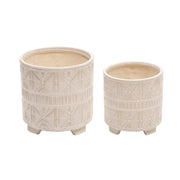 Sagebrook Home Set of 2 Ceramic 6/8