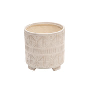 Sagebrook Home Set of 2 Beige Ceramic 6/8