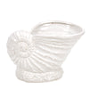 Sagebrook Home 14513 14" Ceramic Seashell, White