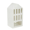 Sagebrook Home White Ceramic 10`` House Lantern