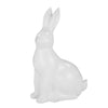Sagebrook Home Ceramic 15`` Rabbit, White