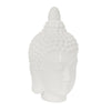 Sagebrook Home 14526 10" Ceramic Buddha Head, White