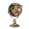 Sagebrook Home Horn Globe 14`` With Aluminumbase, Multi
