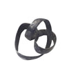 Sagebrook Home 14585-03 7" Aluminum Knot Sculpture, Black