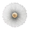 Sagebrook Home 14597 30" Daisy Metal Wall Decor, Black, Wb
