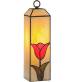 Meyda Lighting 145984 4"Sq Iris Lamp Shade