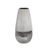 Sagebrook Home 14634-03 12" Ceramic 2 Tone Vase, Gray