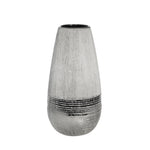 Sagebrook Home 14634-03 12" Ceramic 2 Tone Vase, Gray