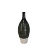Sagebrook Home Ceramic 16`` Bottle Vase, Green