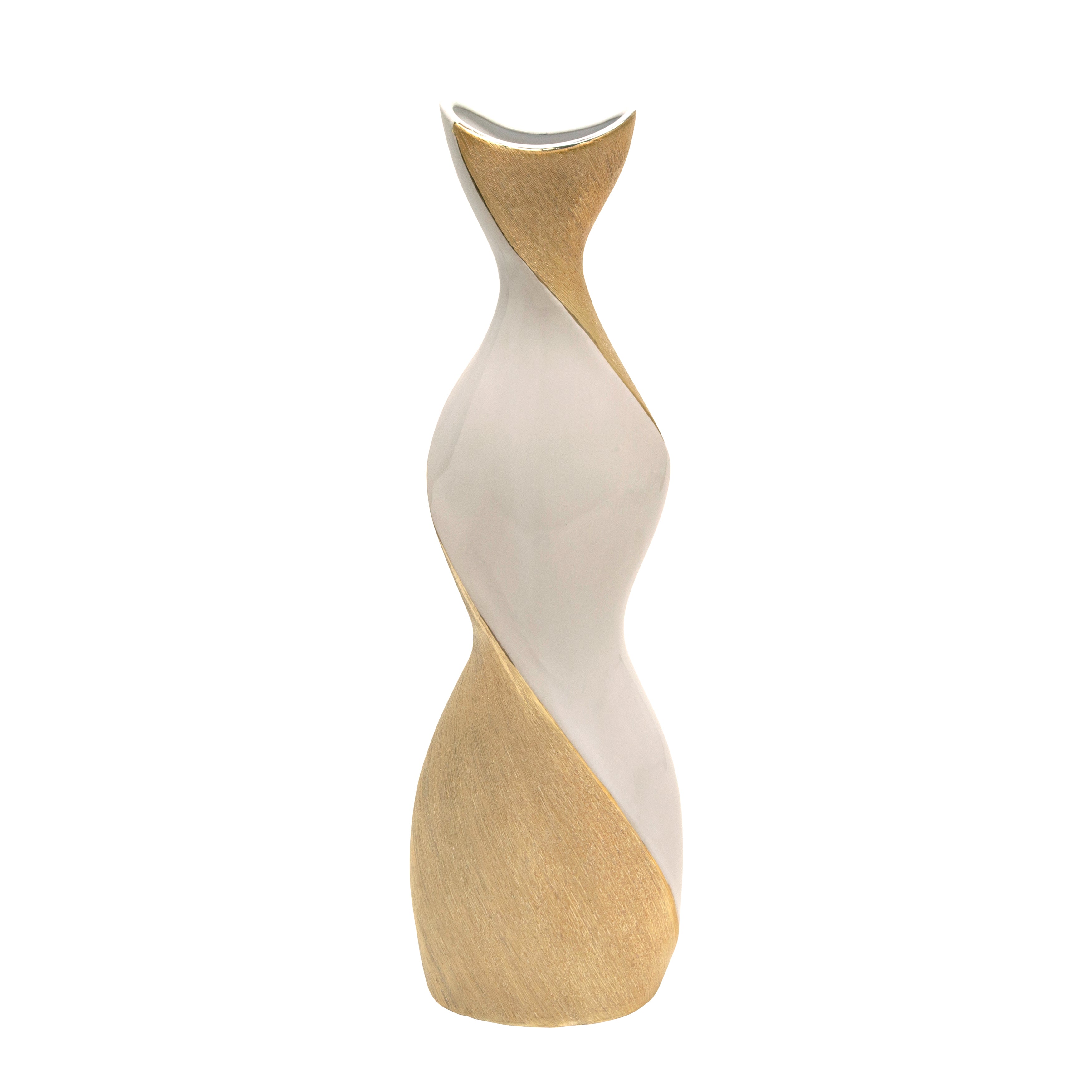 Sagebrook Home Twisted Vase - Thumbnail 3