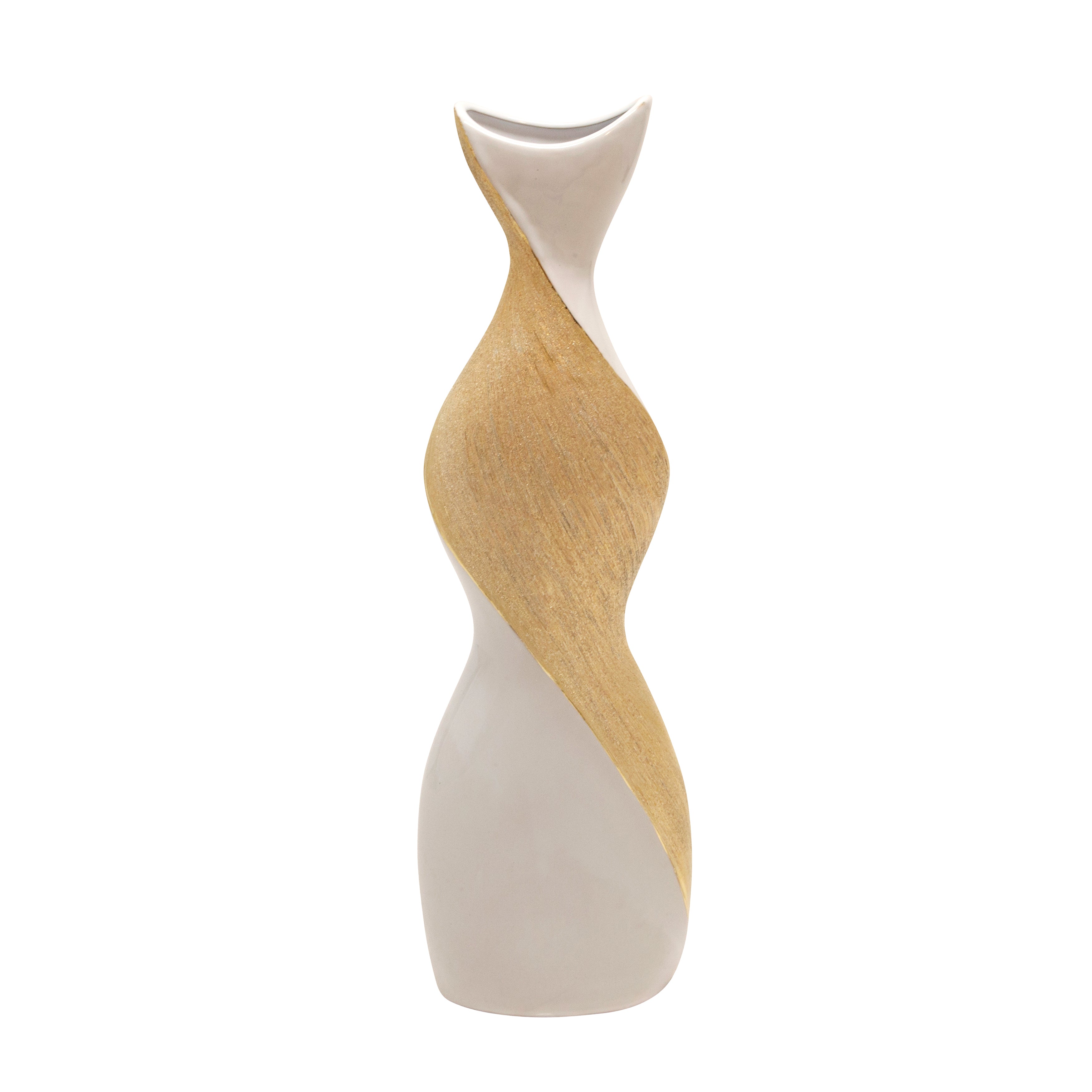 Sagebrook Home Twisted Vase