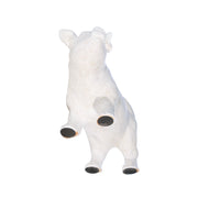 Sagebrook Home Ceramic 16`` L Pig Planter, White