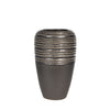 Sagebrook Home 14650-01 14" Ceramic Vase, Gray