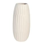 Sagebrook Home Ceramic 16" Vase , White