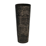 Sagebrook Home Ceramic 19`` Vase, Antique Black