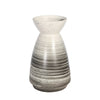 Sagebrook Home Ceramic 12`` Vase, White/Gray