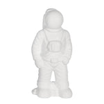 Sagebrook Home Ceramic 12" Astronaut Statuette, White