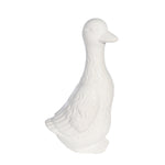 Sagebrook Home 14664-01 12" Ceramic Duck, White