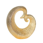 Sagebrook Home Ceramic 10" Sculpture, Gold
