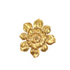 Sagebrook Home 14668-01 23" Resin Wall Flower, Gold
