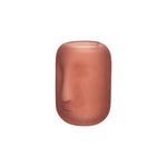 Sagebrook Home 14684-01 10" Glass, Face Vase, Pink