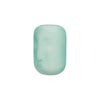 Sagebrook Home 14684-04 10" Glass Face Vase, Green