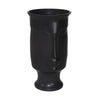 Sagebrook Home Ceramic 11" Face Vase W/Base,Black