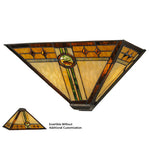 Meyda Lighting 146985 16"W Carlsbad Mission Wall Sconce