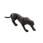 Sagebrook Home 14700-01 Resin Leopard Tabletop Decor, Black