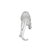 Sagebrook Home 14700-02 Resin Leopard Decor, Silver