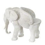 Sagebrook Home Resin, 36``H Elephant Chair, Grey