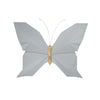 Sagebrook Home Resin 10`` W Origami Butterfly Wall Decor, Slate