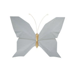 Sagebrook Home Resin 10`` W Origami Butterfly Wall Decor, Slate