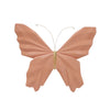 Sagebrook Home 14704-07 8" Resin W Origami Butterfly Wall Decor, Salmon