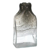 Sagebrook Home Glass 13" Bottle Vase, Smoke